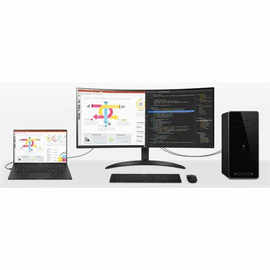 LG Ultrawide 34WR50QK-B 34" Class UWQHD LED Monitor - 21:9 34WR50QK-B