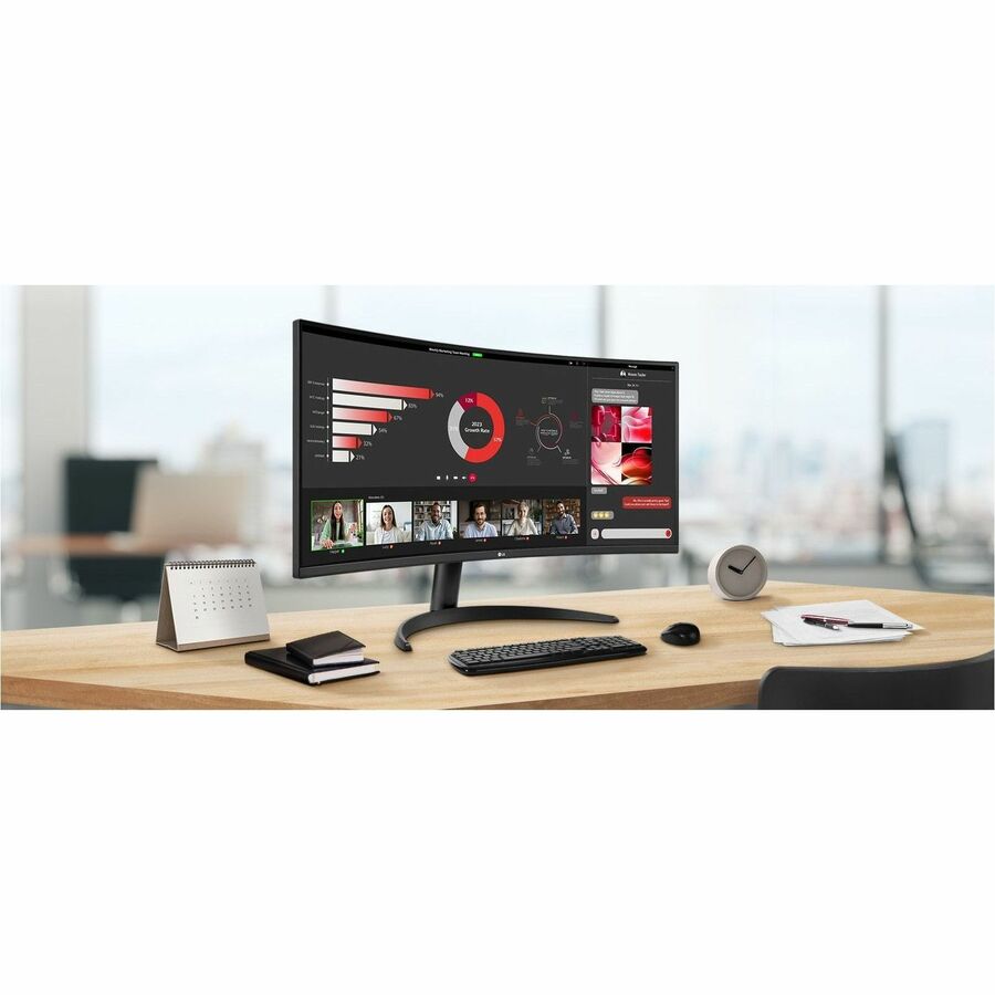 LG Ultrawide 34WR50QK-B 34" Class UWQHD LED Monitor - 21:9 34WR50QK-B