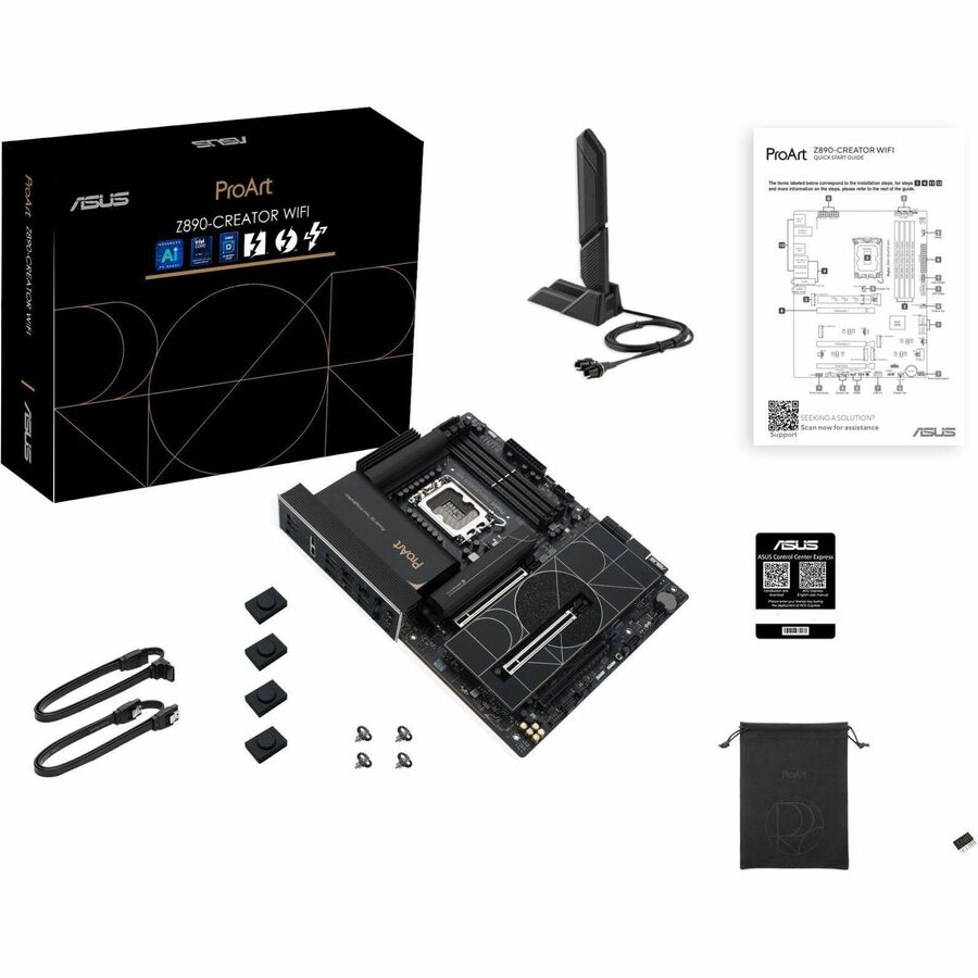 Asus ProArt PROART Z890-CREATOR WIFI Workstation Motherboard - Intel Z890 Chipset PROART Z890-CREATOR WIFI