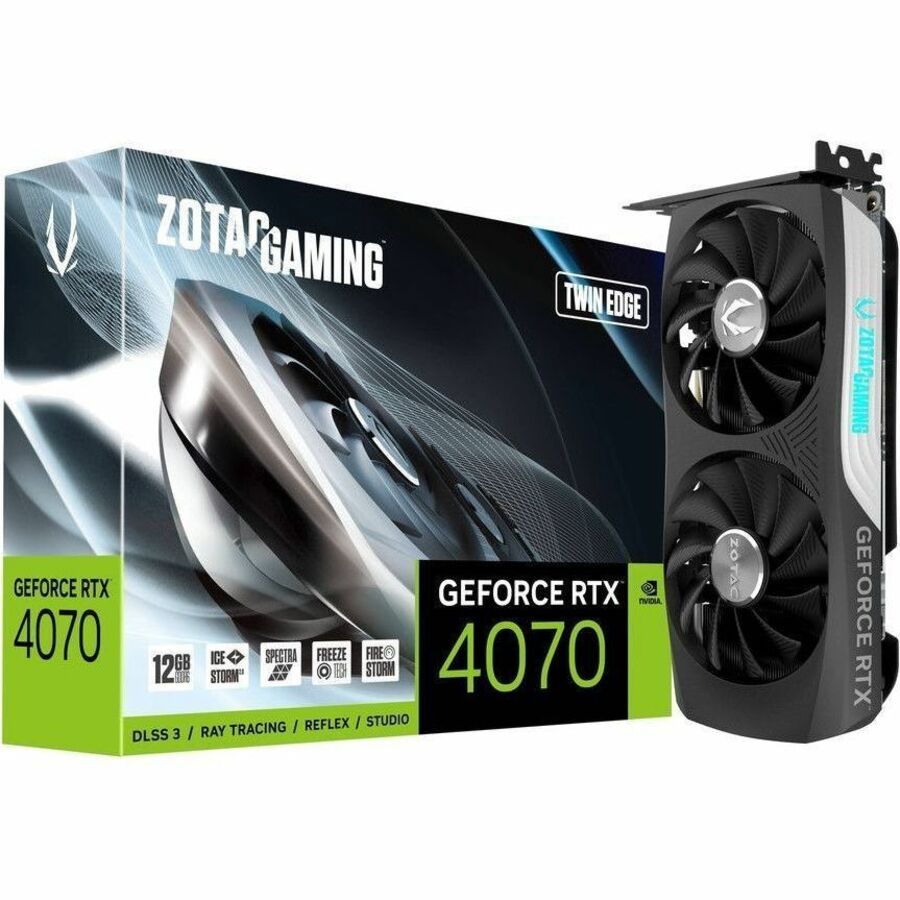 Zotac NVIDIA GeForce RTX 4070 Graphic Card - 12 GB GDDR6 ZT-D40740E-10M