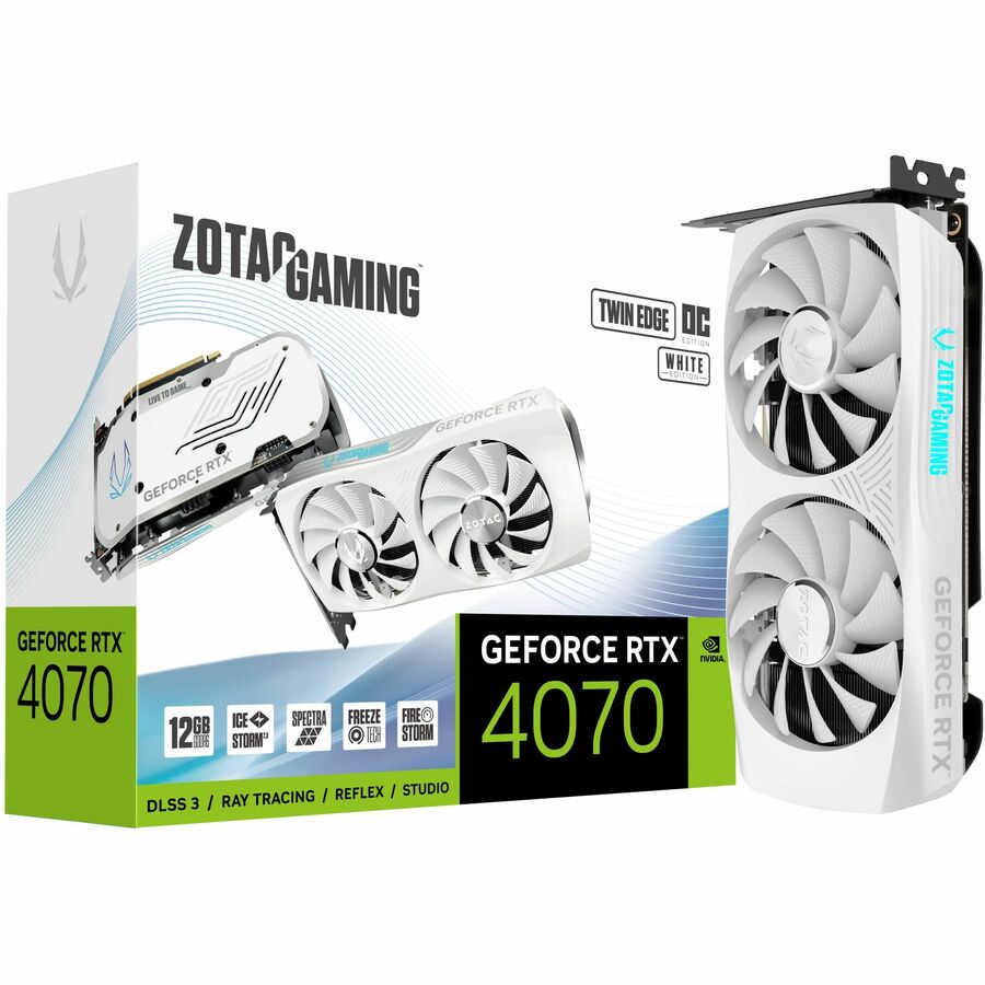 Zotac NVIDIA GeForce RTX 4070 Graphic Card - 12 GB GDDR6 ZT-D40740Q-10M