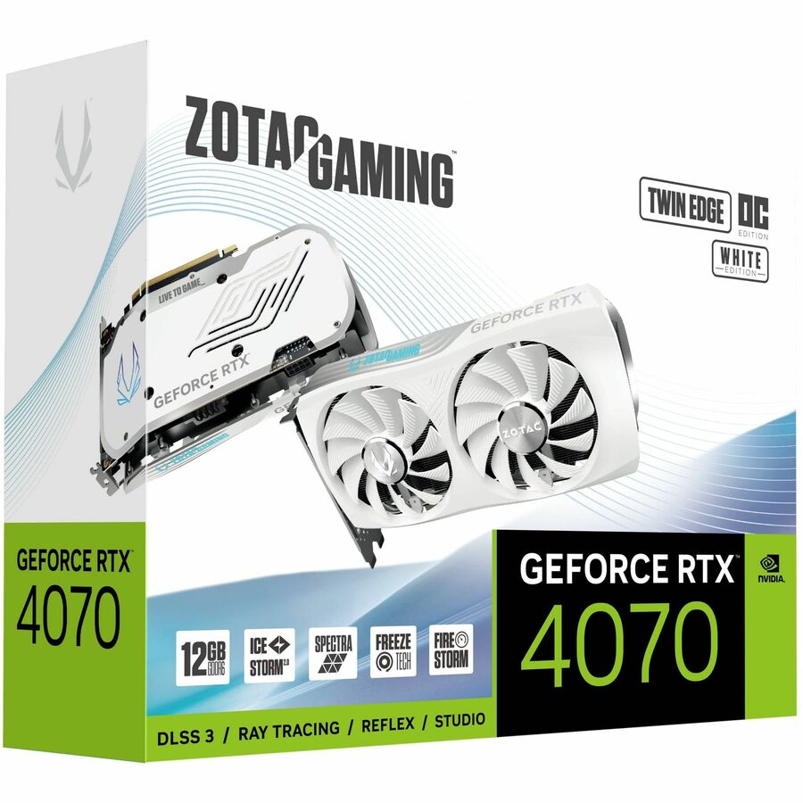 Zotac NVIDIA GeForce RTX 4070 Graphic Card - 12 GB GDDR6 ZT-D40740Q-10M