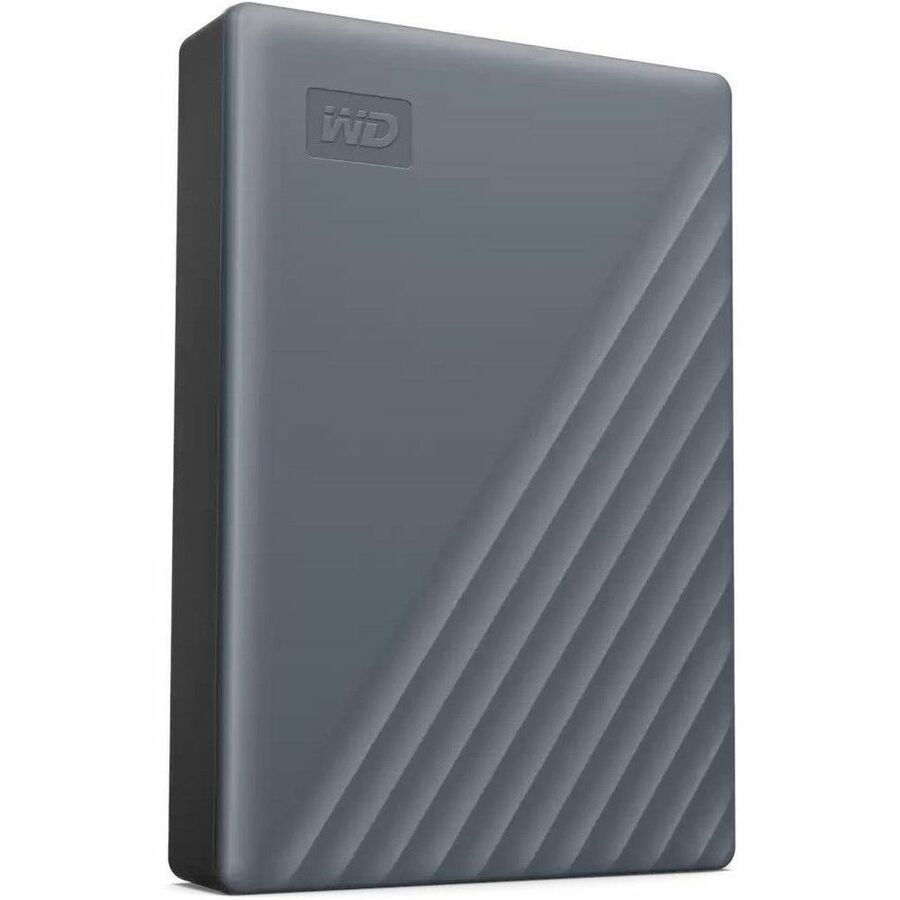 WD My Passport WDBY3J0060BGY-WESN 6 TB Portable Hard Drive - External - Silicon Gray WDBY3J0060BGY-WESN