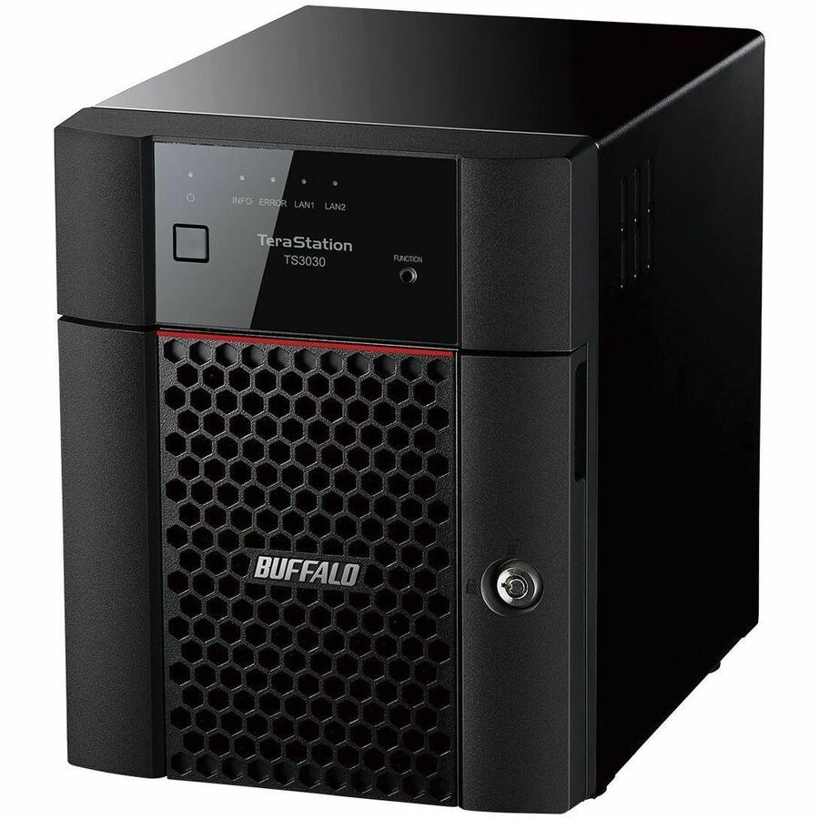 BUFFALO TeraStation 3430DN 4-Bay Desktop NAS 32TB (4x8TB) HDD Included 2.5GBE iSCSI TAA Compliant TS3430DN3204