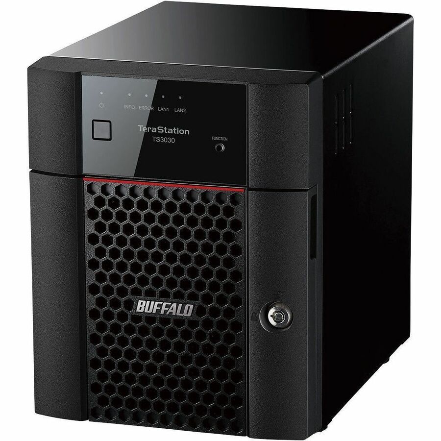 BUFFALO TeraStation 3430DN Partially-populated 2-Bay Desktop NAS 8TB (2x4TB) HDD Included 2.5GBE iSCSI TAA Compliant TS3430DN0802