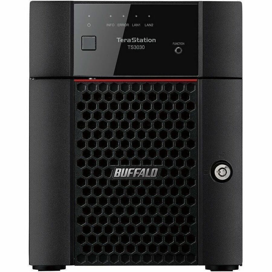 BUFFALO TeraStation 3430DN Partially-populated 2-Bay Desktop NAS 4TB (2x2TB) HDD Included 2.5GBE iSCSI TAA Compliant TS3430DN0402