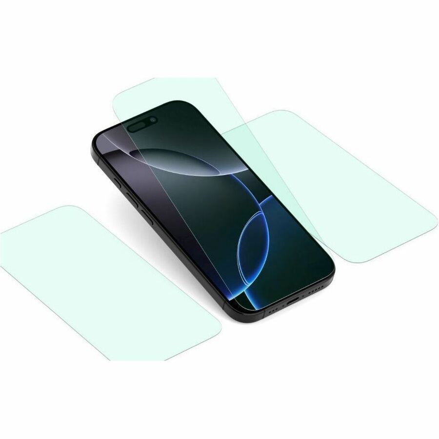 Belkin ScreenForce InvisiGlass Blue Light Filter Screen Protector for iPhone 16 Pro Max OVA162FQ