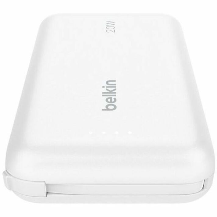 Belkin BoostCharge Power Bank 10K with Integrated Cable BPB021fqWH