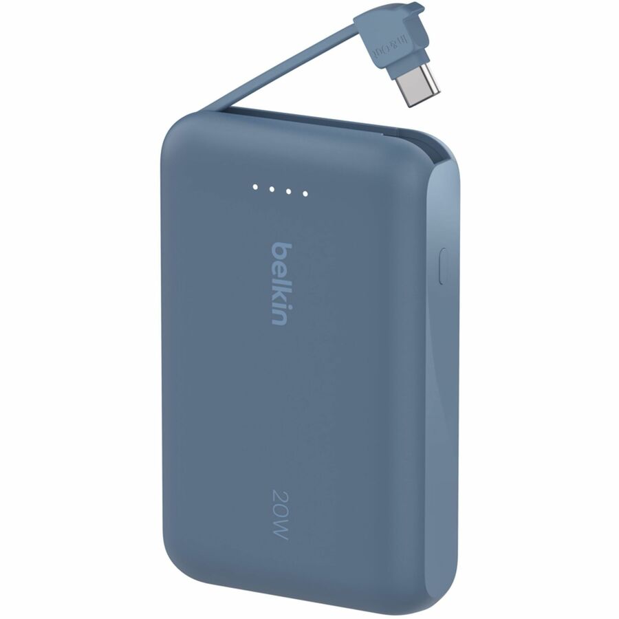 Belkin BoostCharge Power Bank 10K With Integrated Cable BPB021fqBL