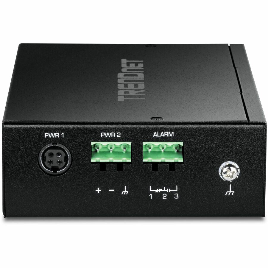 TRENDnet 9-Port Industrial 2.5G DIN-Rail Switch with 10G SFP+ Port TI-G5091