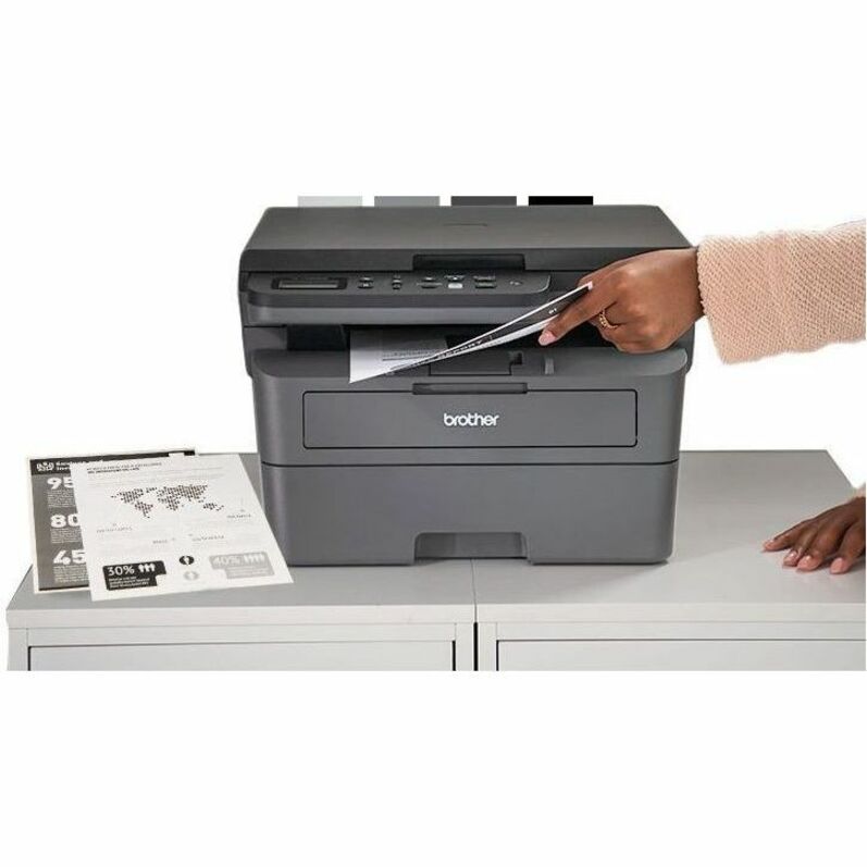 Brother HL-L2465DW Wired & Wireless Laser Multifunction Printer - Monochrome HLL2465DW