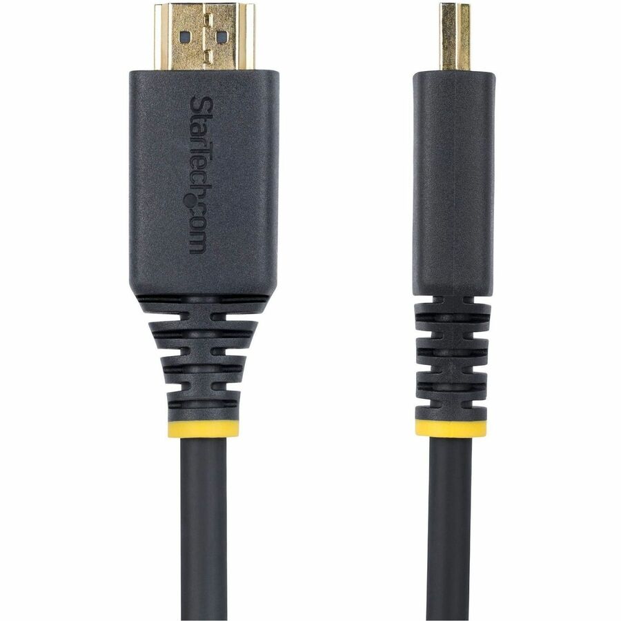 StarTech.com 10ft (3m) Premium Certified High Speed HDMI Cable, 4K 60Hz/1440p 144Hz, 18Gbps, UHD HDMI 2.0 Cord, TPE Jacket HDMI2-CABLE-4K60-10F