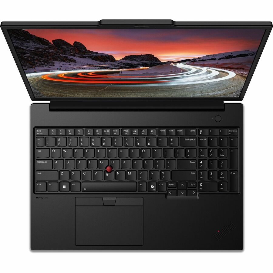 Lenovo ThinkPad P16s Gen 3 21KS0043CA 16" Mobile Workstation - WUXGA - Intel Core Ultra 7 165H - vPro Technology - 16 GB - 512 GB SSD - French Keyboard - Black 21KS0043CA