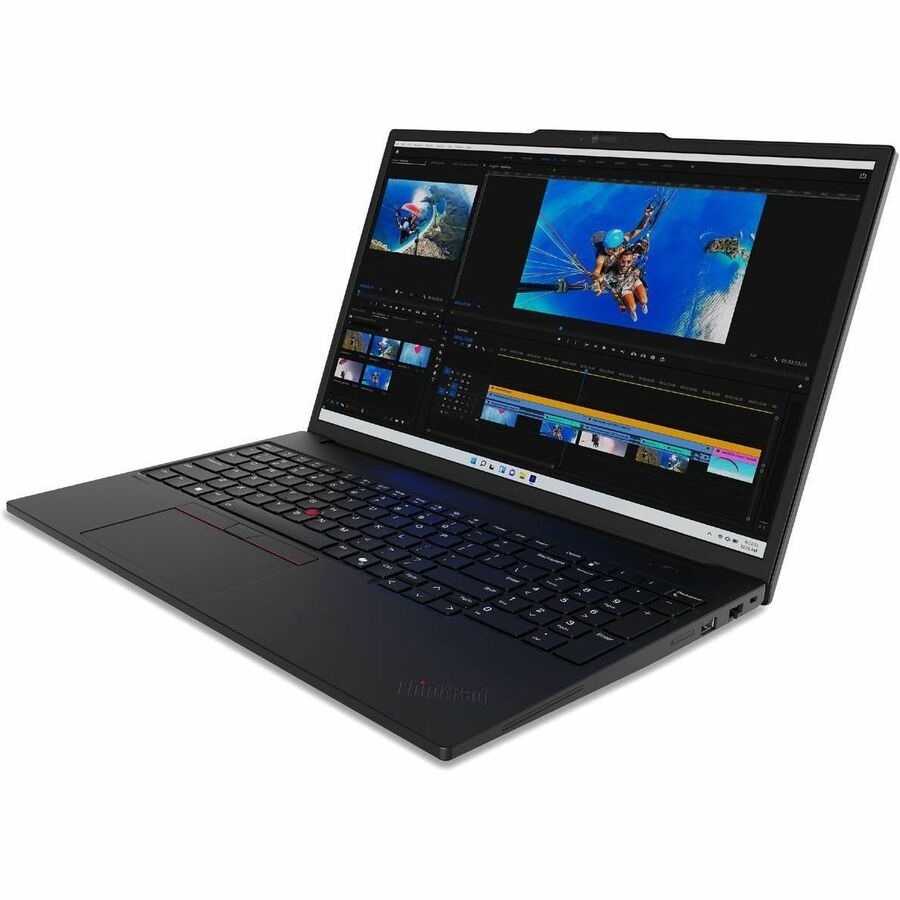 Lenovo ThinkPad P16s Gen 3 21KS0043CA 16" Mobile Workstation - WUXGA - Intel Core Ultra 7 165H - vPro Technology - 16 GB - 512 GB SSD - French Keyboard - Black 21KS0043CA