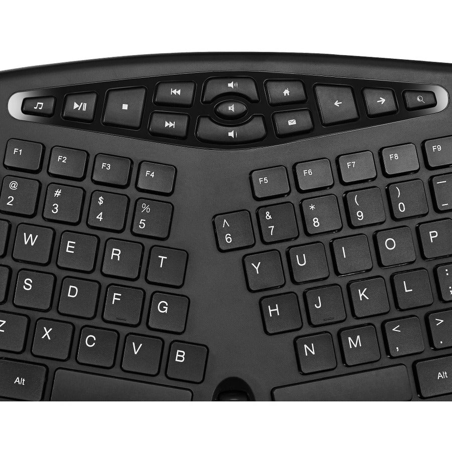 Adesso TruForm Media 160 USB Ergonomic Desktop Keyboard AKB-160UB-FR