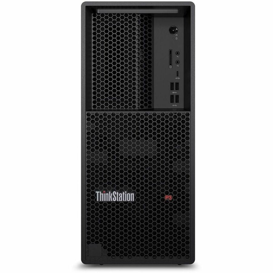 Lenovo ThinkStation P3 30GS00GQUS Workstation - 1 x Intel Core i5 14th Gen i5-14500 - vPro Technology - 16 GB - 512 GB SSD - Tower 30GS00GQUS