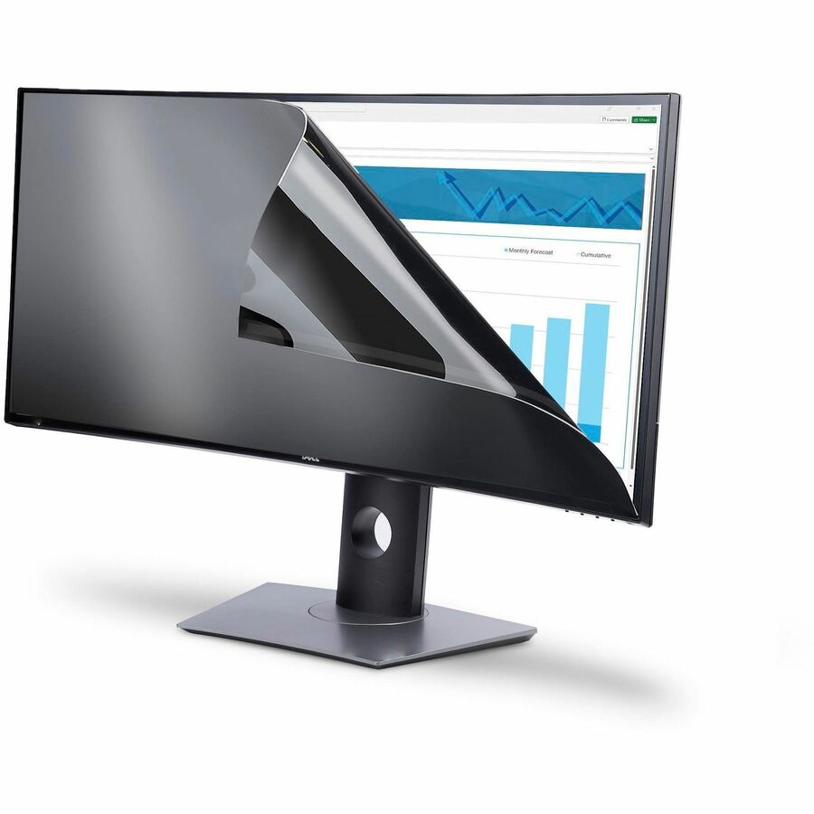 StarTech.com Privacy Screen For Dell P3424WE Curved Ultrawide 21:9 Monitor, Double-Sided, Computer Desktop Monitor Screen Protector, TAA 34C29-PRIVACY-SCREEN