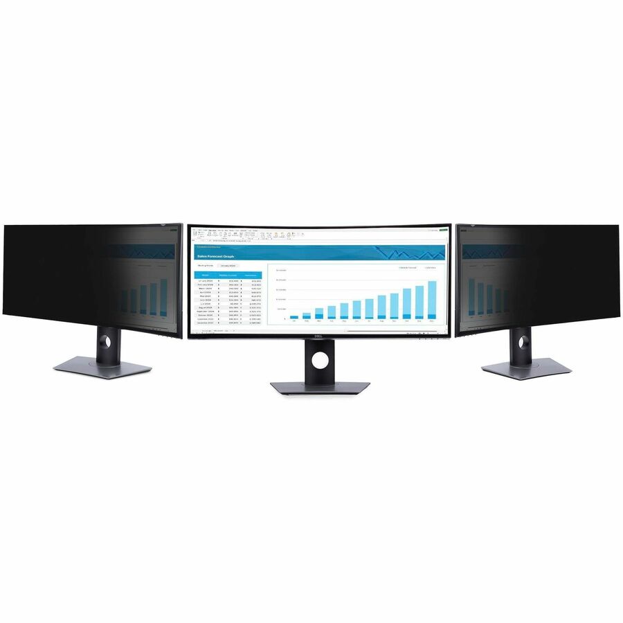 StarTech.com Privacy Screen For Dell P3424WE Curved Ultrawide 21:9 Monitor, Double-Sided, Computer Desktop Monitor Screen Protector, TAA 34C29-PRIVACY-SCREEN