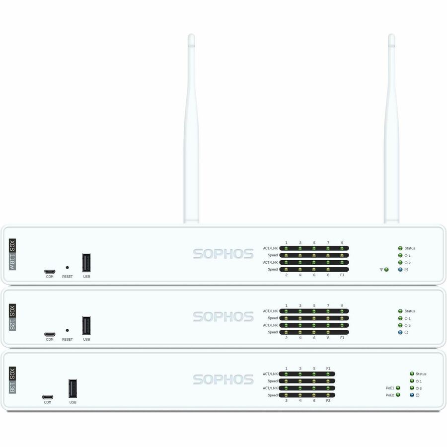 Sophos XGS 138 Network Security/Firewall Appliance XT138Z36ZZPCUS