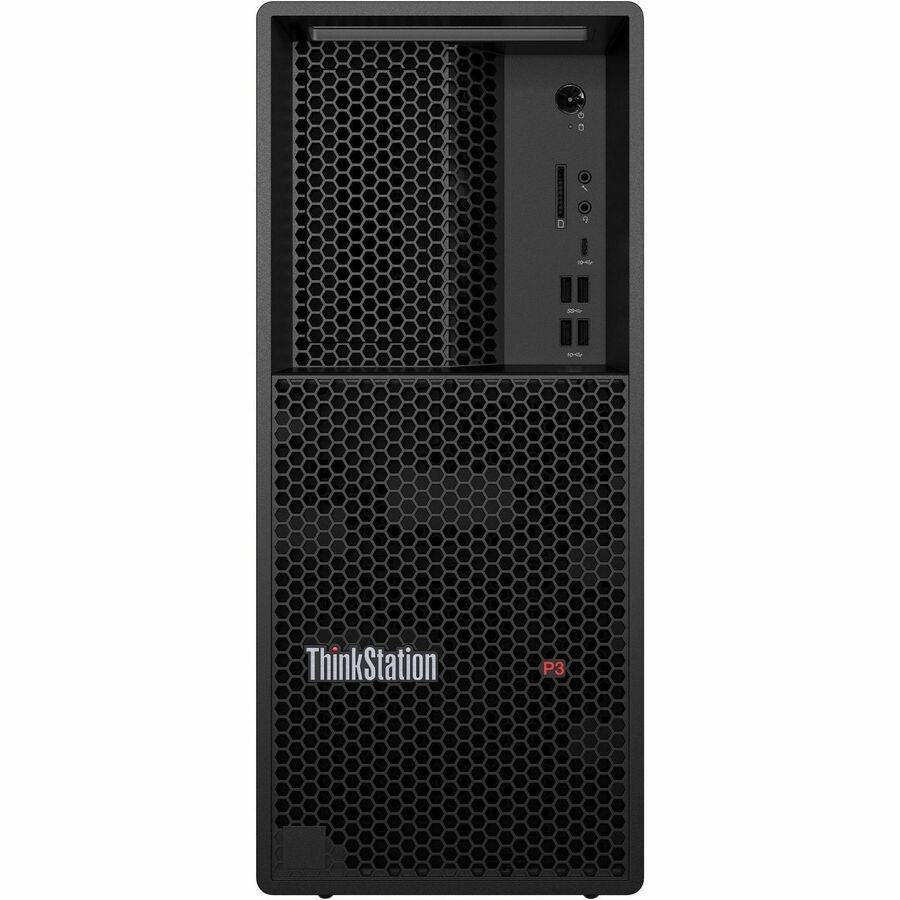 Lenovo ThinkStation P3 30GS00GPCA Workstation - 1 x Intel Core i7 14th Gen i7-14700 - vPro Technology - 32 GB - 1 TB SSD - Tower - Black 30GS00GPCA