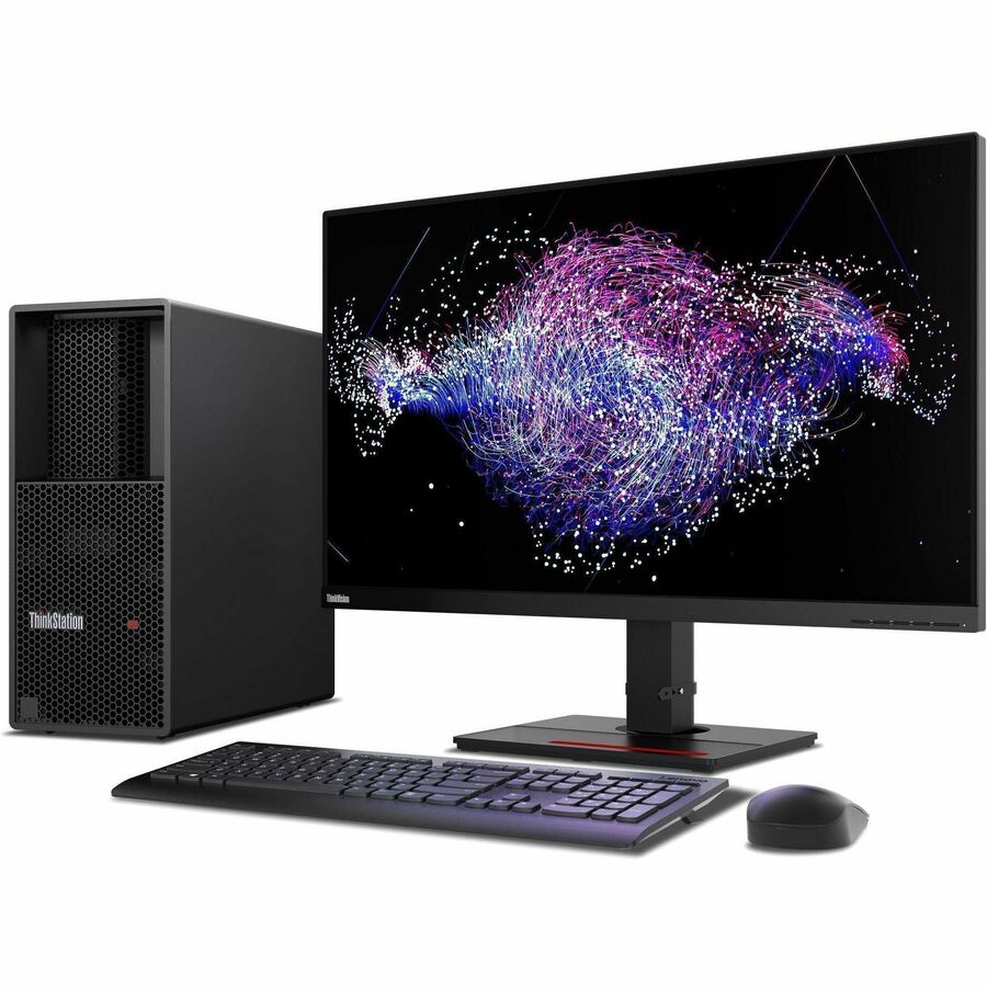 Lenovo ThinkStation P3 30GS00GPCA Workstation - 1 x Intel Core i7 14th Gen i7-14700 - vPro Technology - 32 GB - 1 TB SSD - Tower - Black 30GS00GPCA