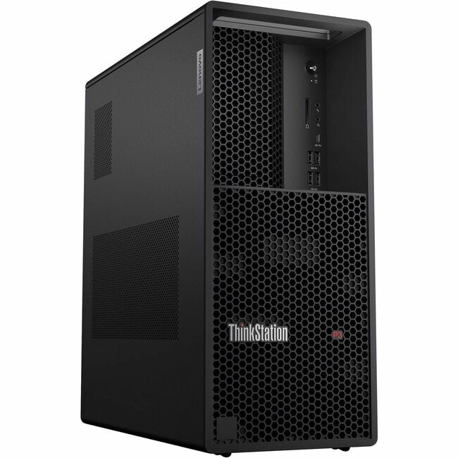 Lenovo ThinkStation P3 30GS00GRCA Workstation - 1 x Intel Core i7 14th Gen i7-14700 - vPro Technology - 16 GB - 512 GB SSD - Tower - Black 30GS00GRCA