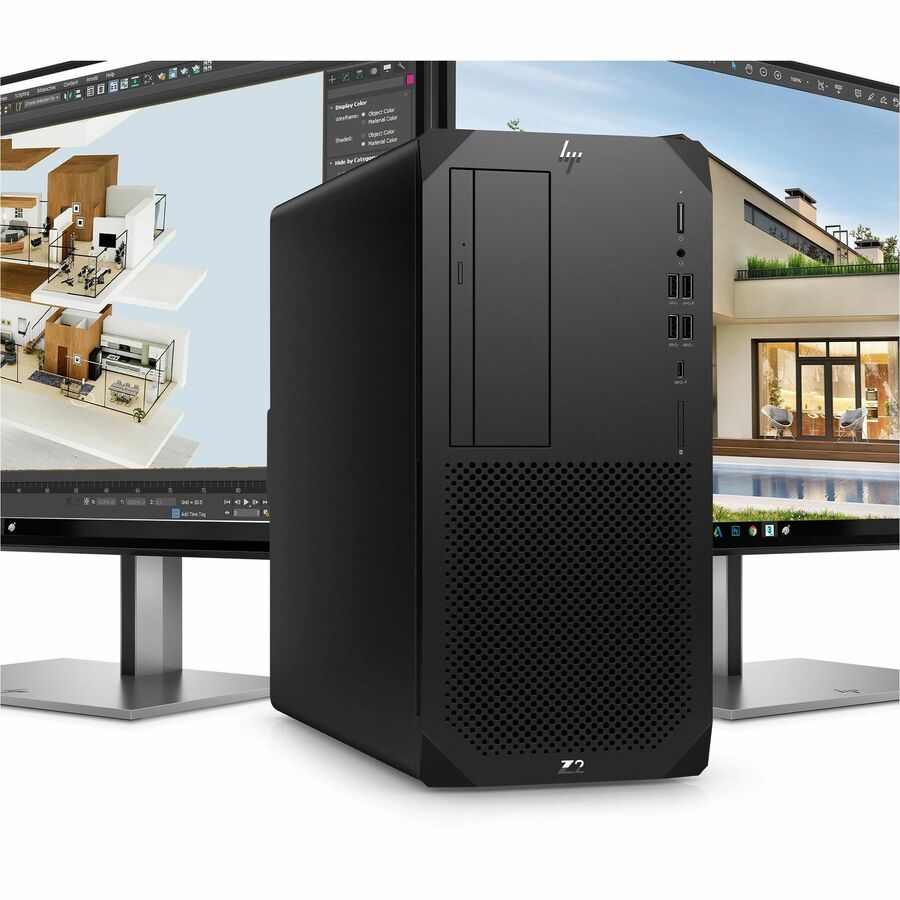 HP Z2 G9 Workstation - 1 x Intel Core i7 14th Gen i7-14700 - 32 GB - 1 TB SSD - Tower - Black B4DD7UT#ABA