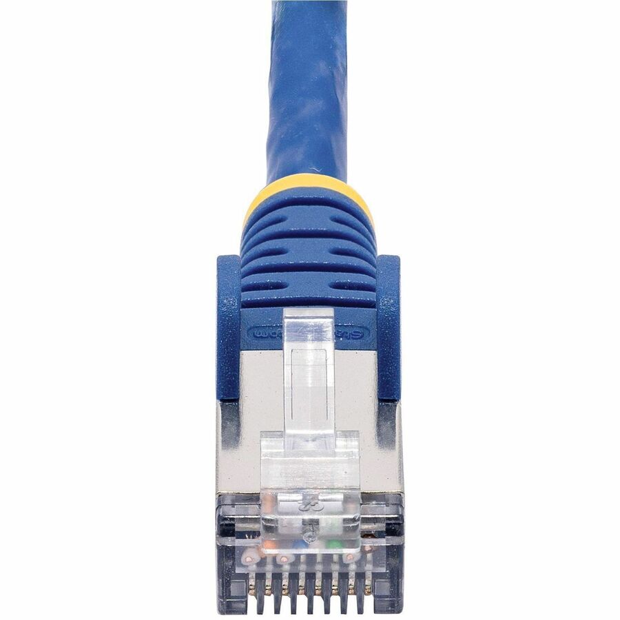 StarTech.com 6ft Blue CAT8 Ethernet Cable, Snagless RJ45, 25G/40G 2000MHz, 100W PoE, S/FTP, 26AWG Pure Bare Copper, LSZH Network Patch Cord NLBL-6F-CAT8-PATCH