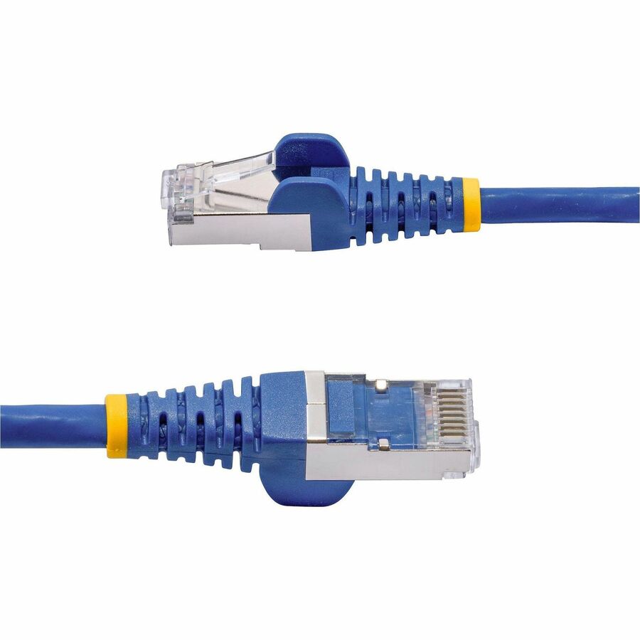 StarTech.com 6ft Blue CAT8 Ethernet Cable, Snagless RJ45, 25G/40G 2000MHz, 100W PoE, S/FTP, 26AWG Pure Bare Copper, LSZH Network Patch Cord NLBL-6F-CAT8-PATCH