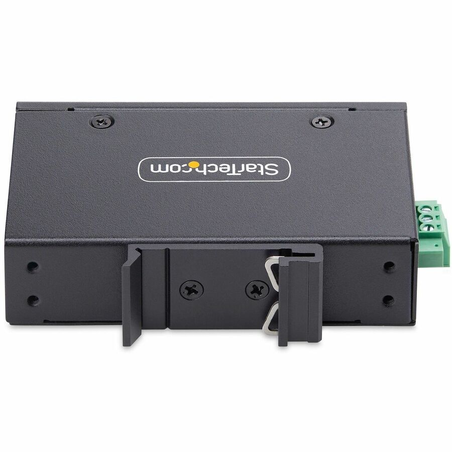 StarTech.com 5-Port Unmanaged Industrial Network Switch, 10/100/1000 Ethernet, DIN Rail/Wall-Mount, IP30 Rated, -40F-167F, 9~60V DC, TAA I51G-ETHERNET-SWITCH