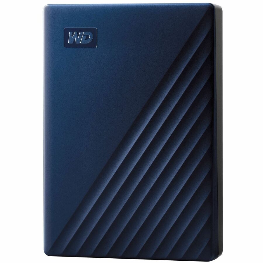 WD My Passport for Mac WDBK6C0060BBL-WESN 6 TB Portable Hard Drive - External - Blue WDBK6C0060BBL-WESN