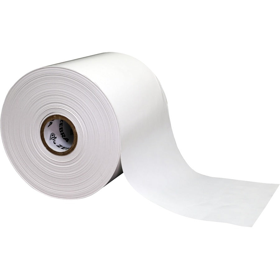 Zebra Label Paper 4 x 85in Direct Thermal Zebra 8000D Linerless 0.75 in core LD-R4LF5P