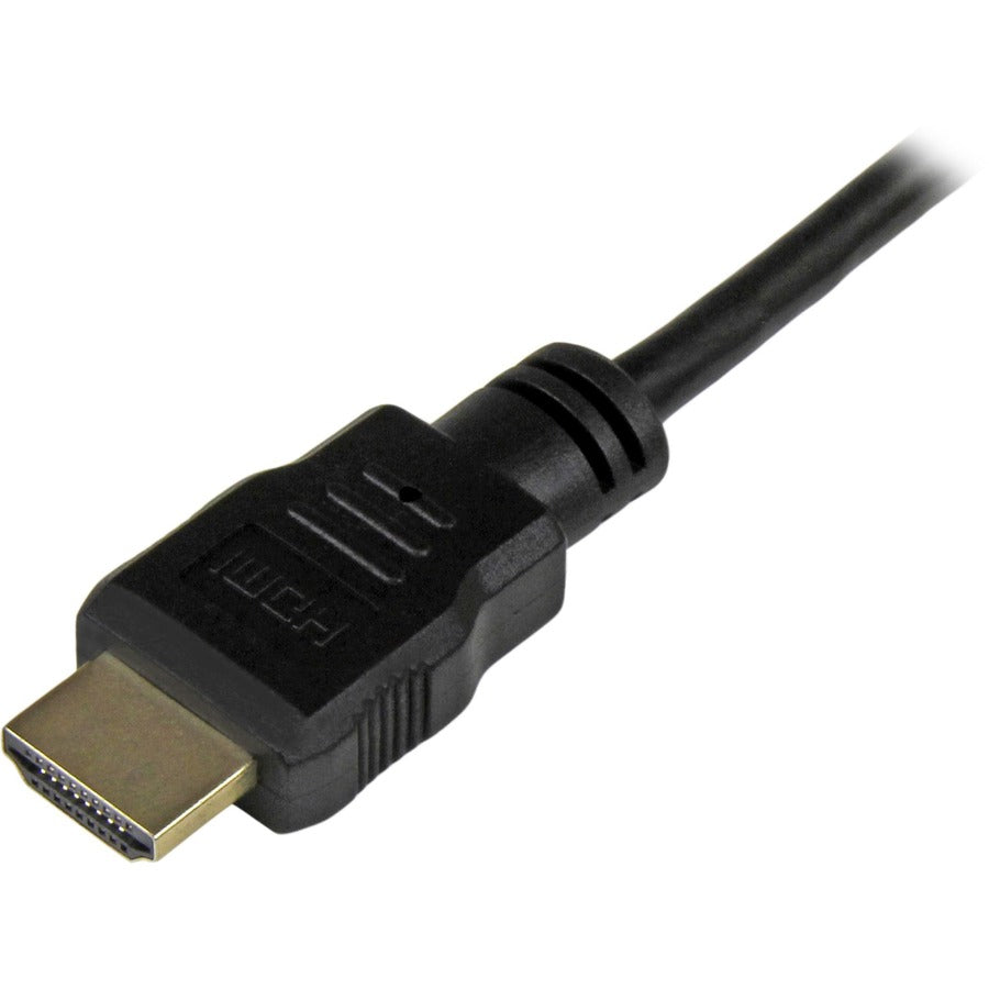 StarTech.com 6ft Mini HDMI to HDMI Cable with Ethernet, 4K 30Hz High Speed Mini HDMI 1.4 (Type-C) Device to HDMI Adapter Cable/Cord, M/M HDMIACMM6