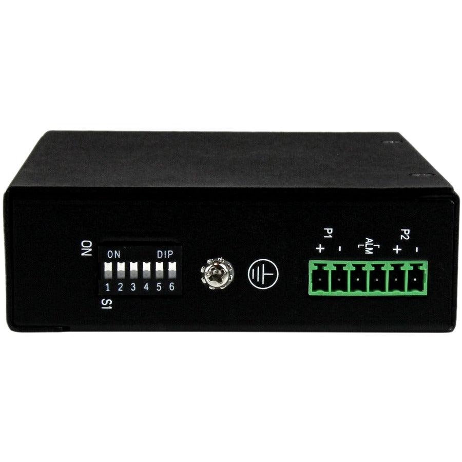 StarTech.com Switch Ethernet Gigabit industriel non géré à 5 ports - Rail DIN / Montage mural IES51000