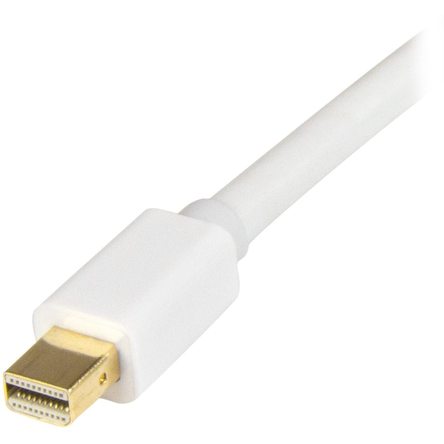 StarTech.com Câble convertisseur Mini DisplayPort vers HDMI - 6 pi (2 m) - 4K - Blanc MDP2HDMM2MW
