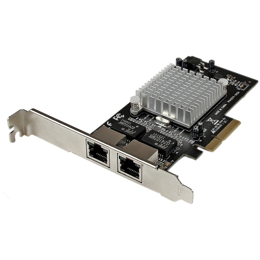 StarTech.com Carte réseau adaptateur de serveur Gigabit Ethernet PCI Express (PCIe x4) double port - Intel i350 NIC ST2000SPEXI