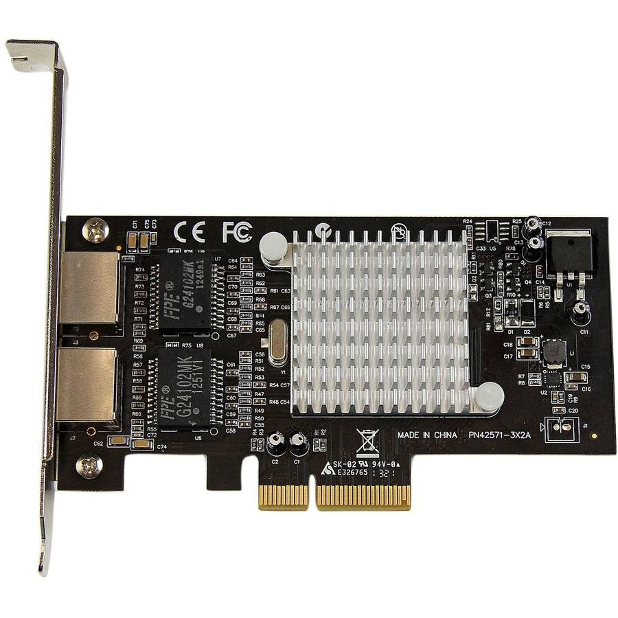 StarTech.com Carte réseau adaptateur de serveur Gigabit Ethernet PCI Express (PCIe x4) double port - Intel i350 NIC ST2000SPEXI