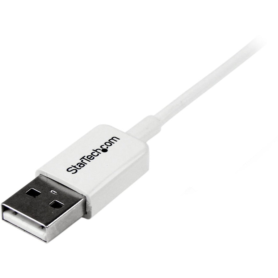 StarTech.com Câble micro USB blanc de 1 m - A vers Micro B USBPAUB1MW