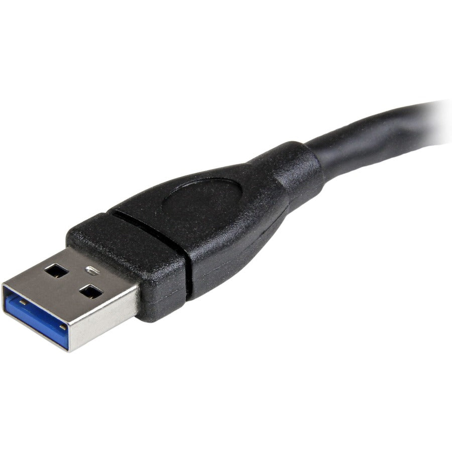 StarTech.com 6in Black USB 3.0 Extension Adapter Cable A to A - M/F USB3EXT6INBK