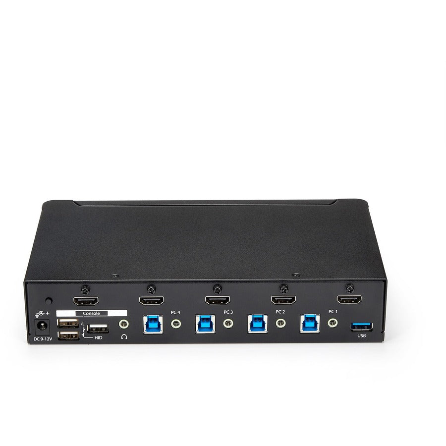 StarTech.com 4-Port HDMI KVM Switch - Built-in USB 3.0 Hub for Peripheral Devices - 1080p SV431HDU3A2