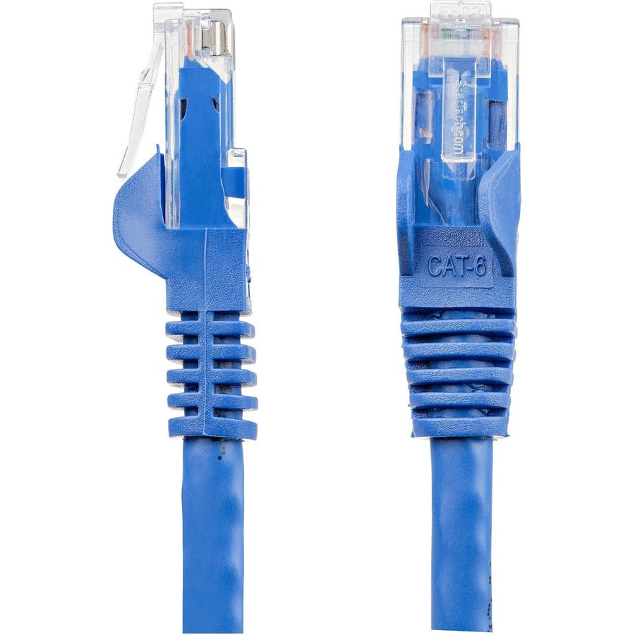 StarTech.com 125ft CAT6 Ethernet Cable - Blue Snagless Gigabit - 100W PoE UTP 650MHz Category 6 Patch Cord UL Certified Wiring/TIA N6PATCH125BL