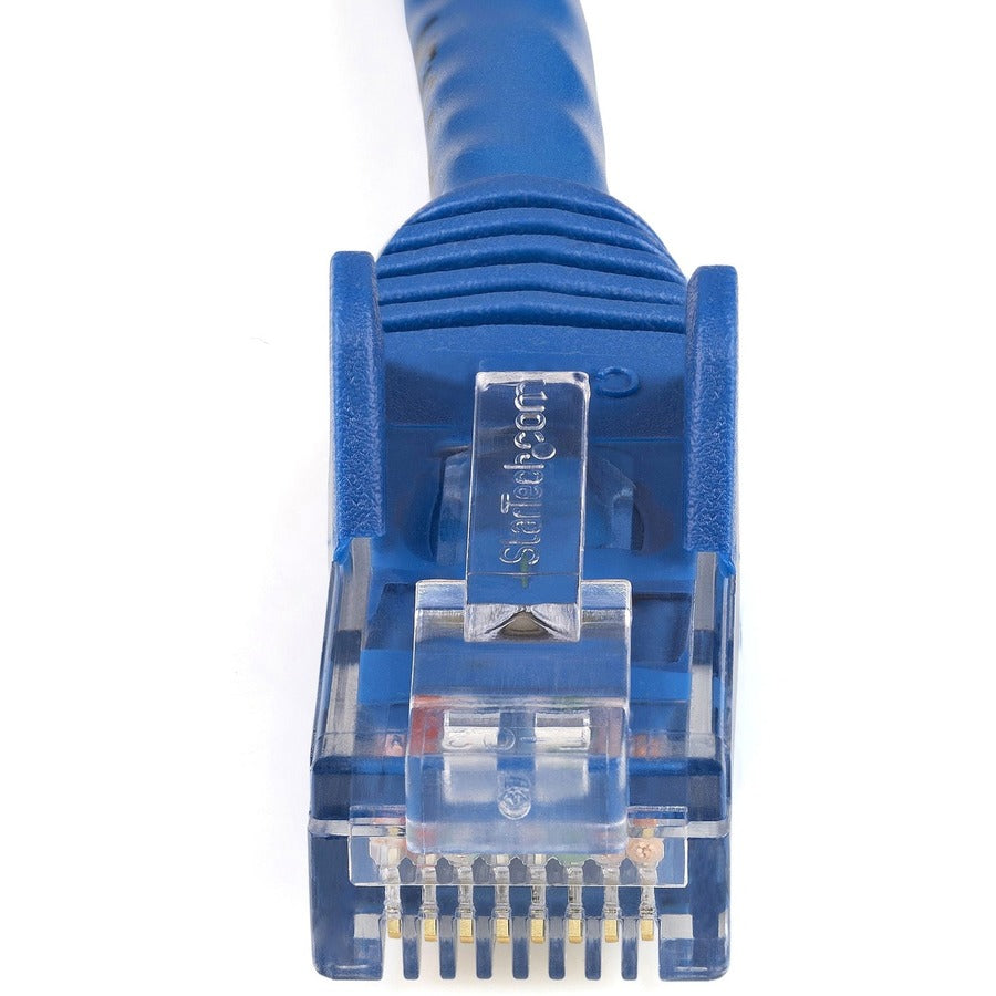 StarTech.com 125ft CAT6 Ethernet Cable - Blue Snagless Gigabit - 100W PoE UTP 650MHz Category 6 Patch Cord UL Certified Wiring/TIA N6PATCH125BL