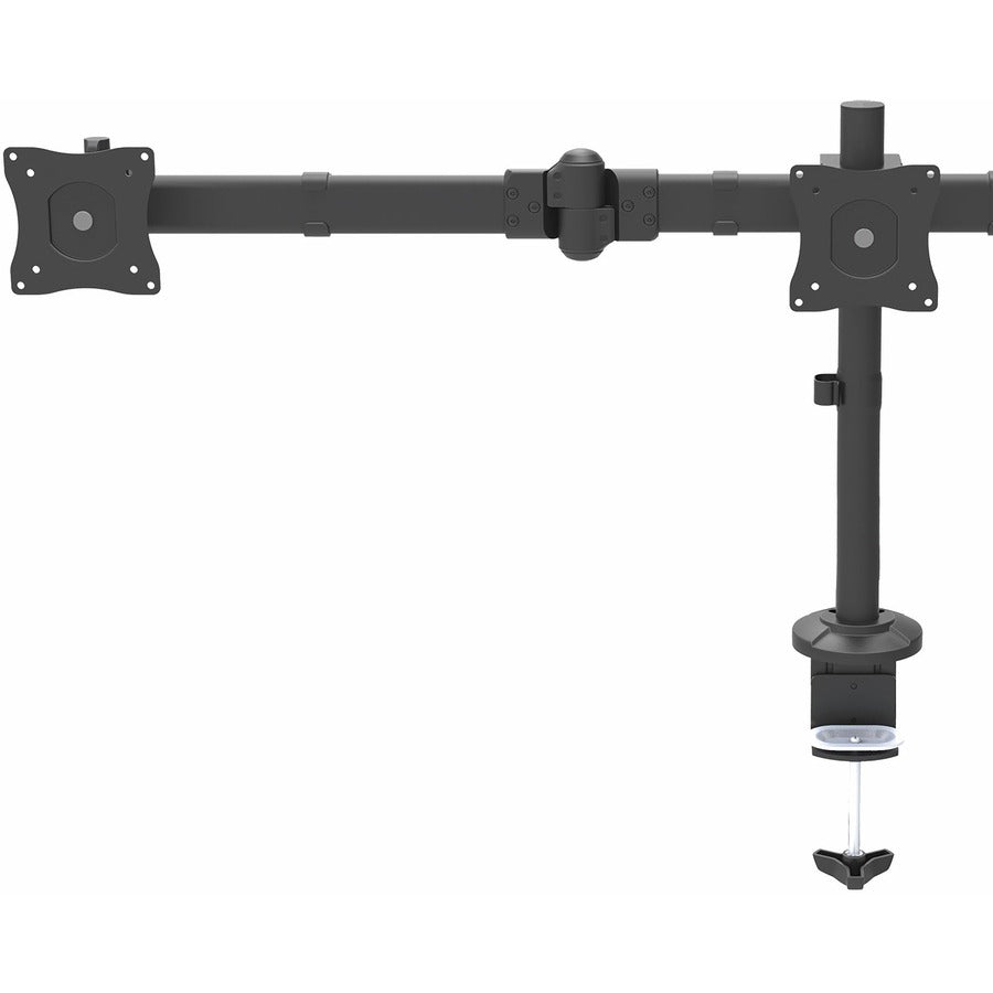 StarTech.com Desk Mount Triple Monitor Arm - 3 VESA 27" Displays - Ergonomic Height Adjustable Articulating Pole Mount - Clamp/Grommet ARMTRIO