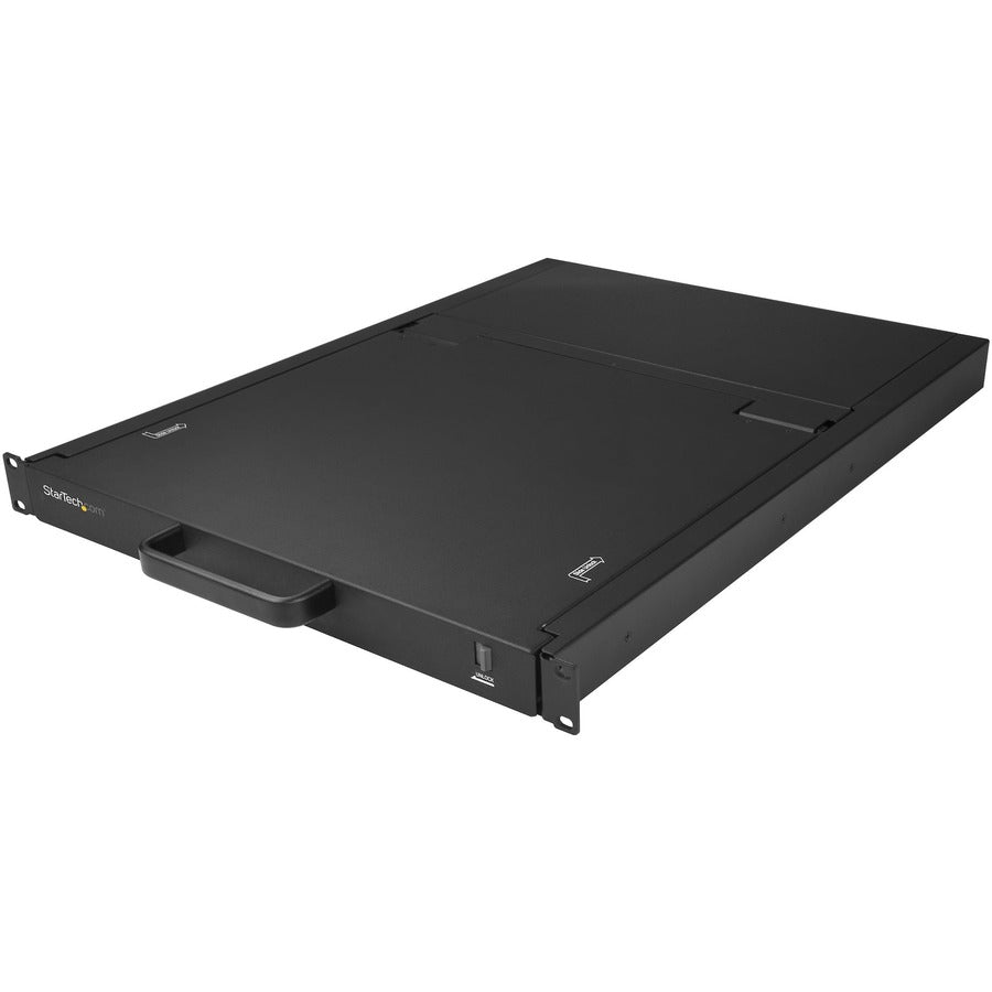 StarTech.com 16 Port Rackmount KVM Console w/ Cables - Integrated KVM Switch w/ 19" LCD - 1U LCD KVM Drawer 50000 MTBF - USB + VGA Support RKCONS1916K