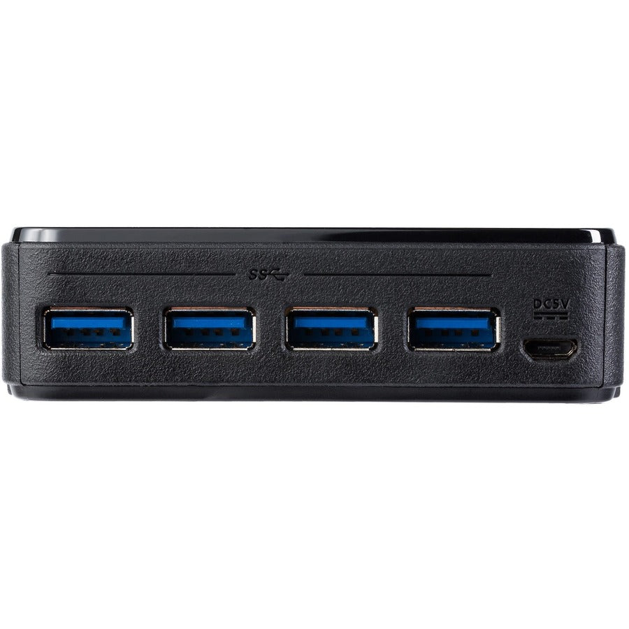 StarTech.com 4X4 USB 3.0 Peripheral Sharing Switch - USB Switch for Mac / Windows / Linux - 4 Port USB 3.0 Switch - USB A/B Switch HBS304A24A