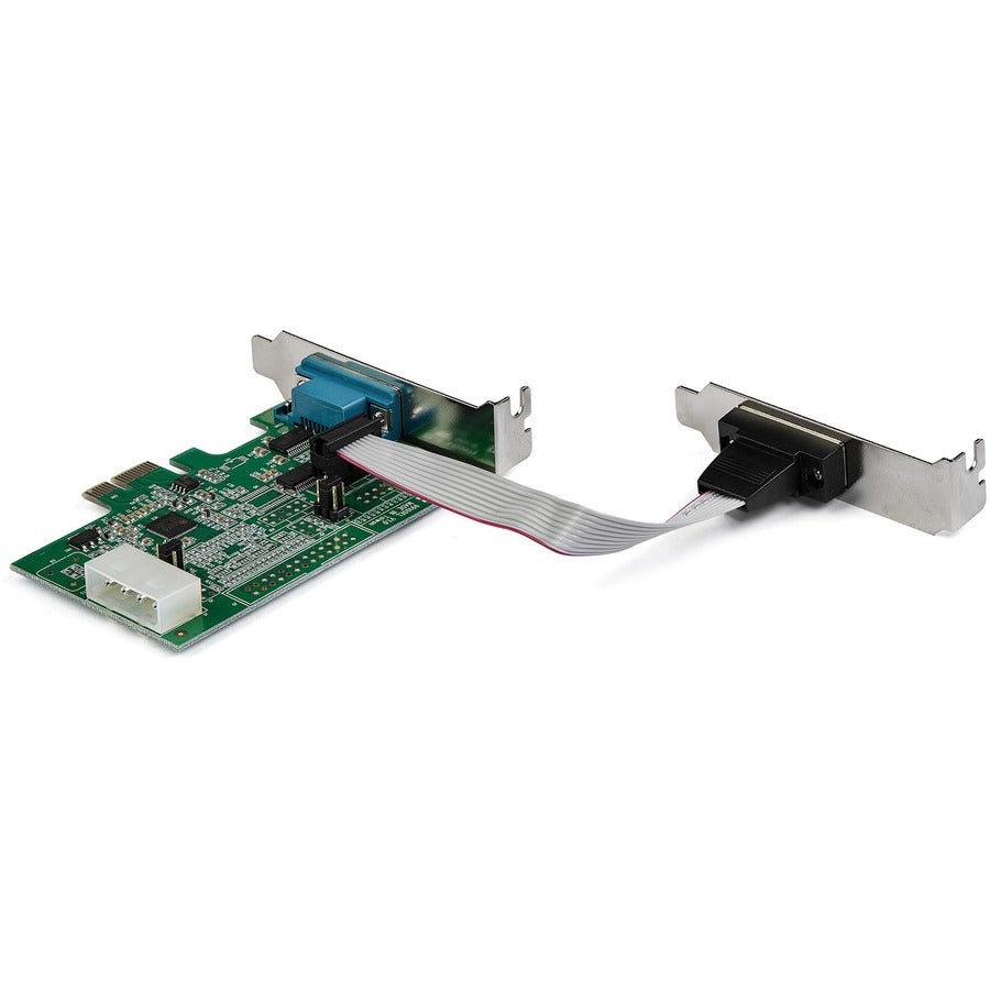 StarTech.com Carte adaptateur série PCI Express RS232 2 ports - Carte contrôleur PCIe série DB9 16950 UART - Profil bas - Windows et Linux PEX2S953LP