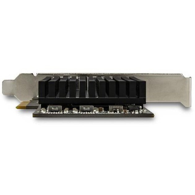 StarTech.com Carte adaptateur réseau PCIe 10G double port – Tehuti TN4010 10GBASE-T PCI Express 10GbE Multi Gigabit Ethernet 5 vitesses NIC 2 ports ST10GSPEXNDP