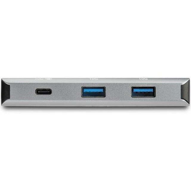 StarTech.com Hub USB C 4 ports vers 3x USB-A 1x USB-C - Hub USB 3.1 Gen 2 Type C 10 Gbit/s - Charge passthrough 100 W - Portable HB31C3A1CPD3