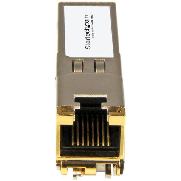 StarTech.com Palo Alto Networks Module SFP+ compatible PAN-SFP-PLUS-T - 10GBASE-T - Émetteur-récepteur 10GE SFP+ SFP+ vers RJ45 Cat6/Cat5e - 30 m PLUS-T-ST