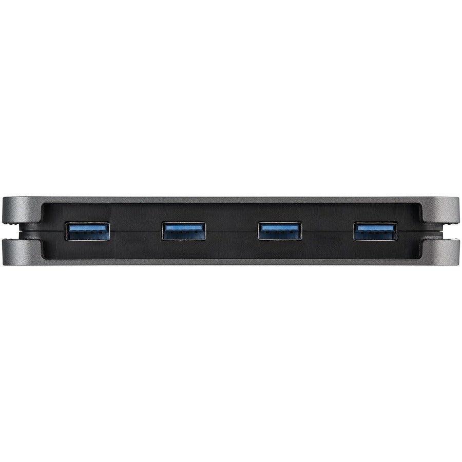 StarTech.com 4 Port USB C Hub - 4x USB-A - 5Gbps USB 3.0 Type-C Hub (USB 3.2/3.1 Gen 1) - Bus Powered - 11" Long Cable w/ Cable Management HB30CM4AB